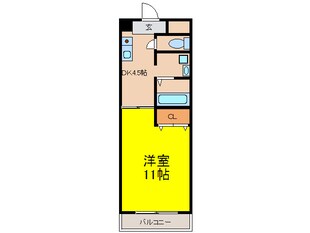 パレスサイド泉の物件間取画像